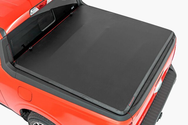 Soft Tri-Fold Bed Cover 4'6" Bed Ford Maverick 22-23 -1