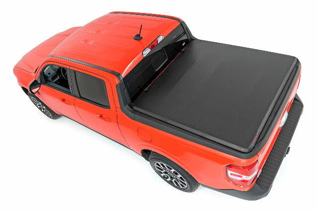 Soft Tri-Fold Bed Cover 4'6" Bed Ford Maverick 22-23 -2