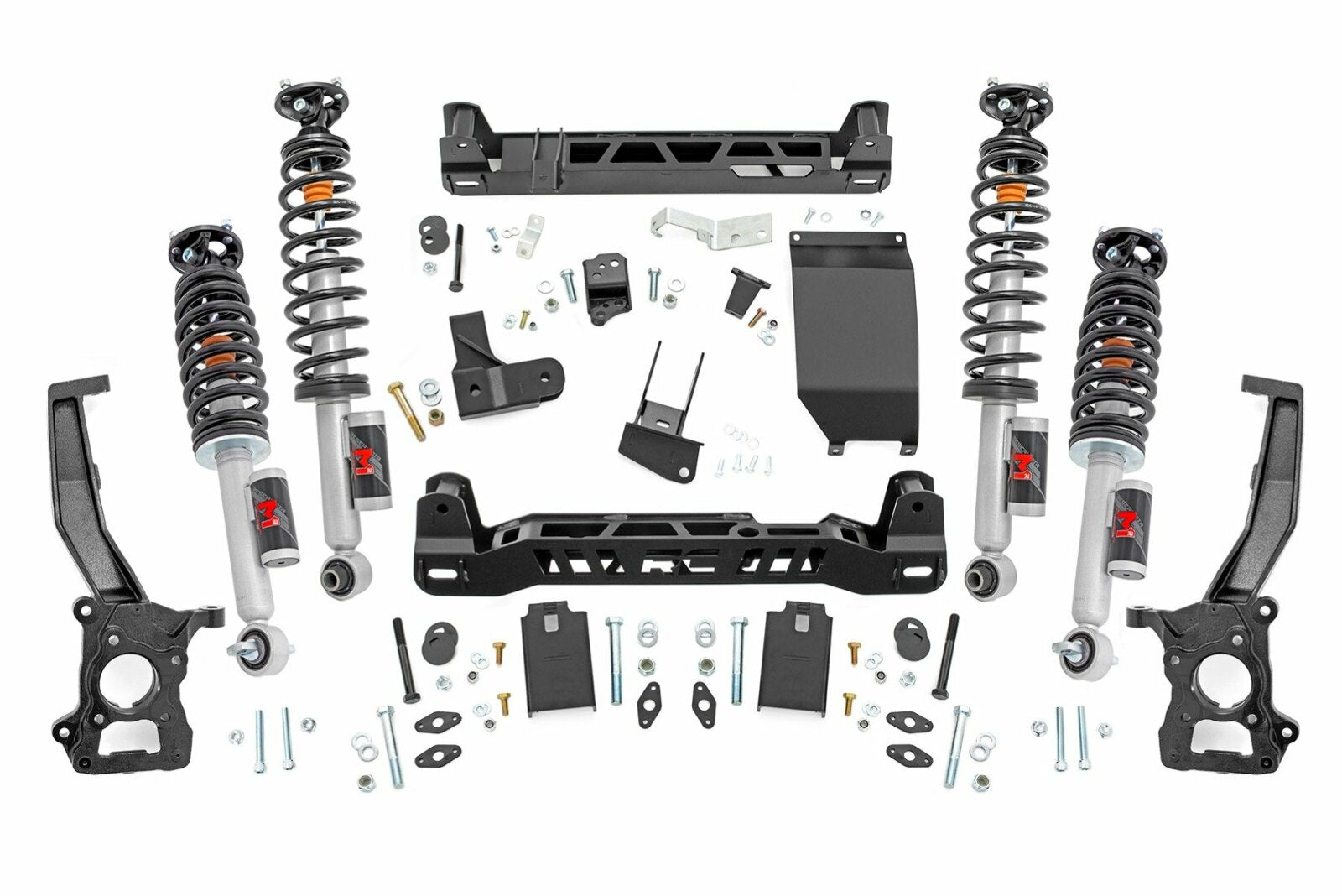 Rough Country 5" Lift Kit M1R Reservoir for Ford Bronco 4WD 21-25 -1