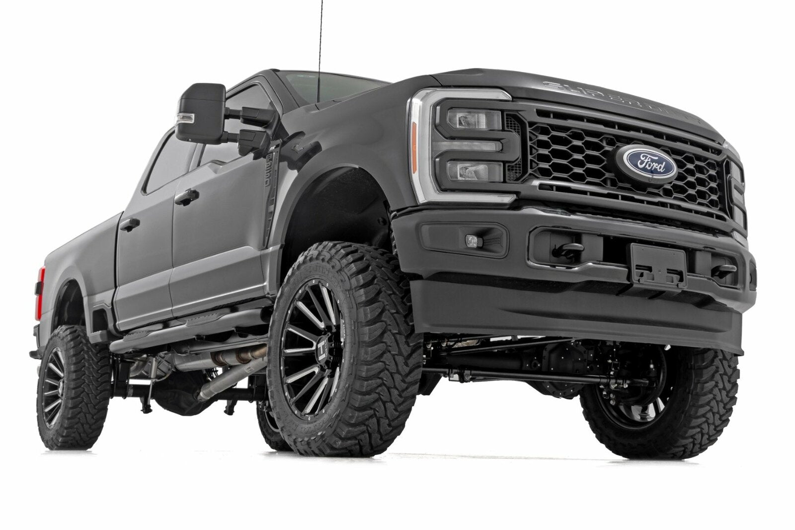 Rough Country 6" Lift Kit Gas OVLD for Ford F250/F350 SuperDuty 4WD 2023-2025 -2