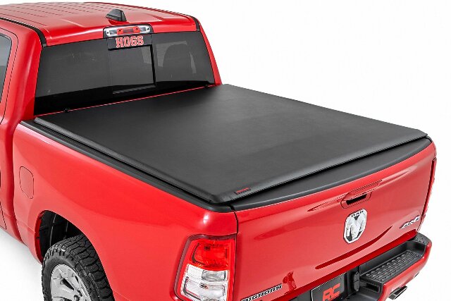 Roll Up Bed Cover 6'4" Bed No Rambox Ram 1500 09-18/2500 10+ -1