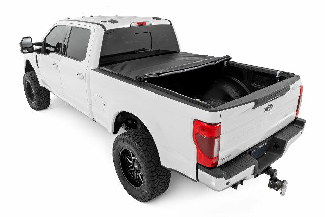 Soft Roll Up Bed Cover 6'10" Bed Ford Super Duty 17-23