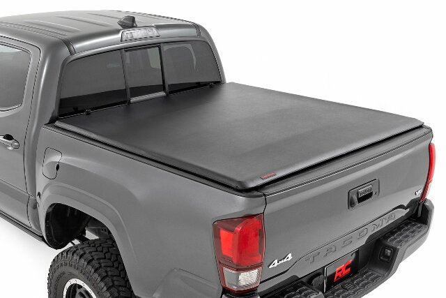 Soft Roll Up Bed Cover 5' Bed Toyota Tacoma 2016-2023 -1