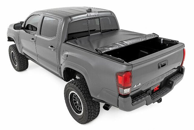 Soft Roll Up Bed Cover 5' Bed Toyota Tacoma 2016-2023 -2