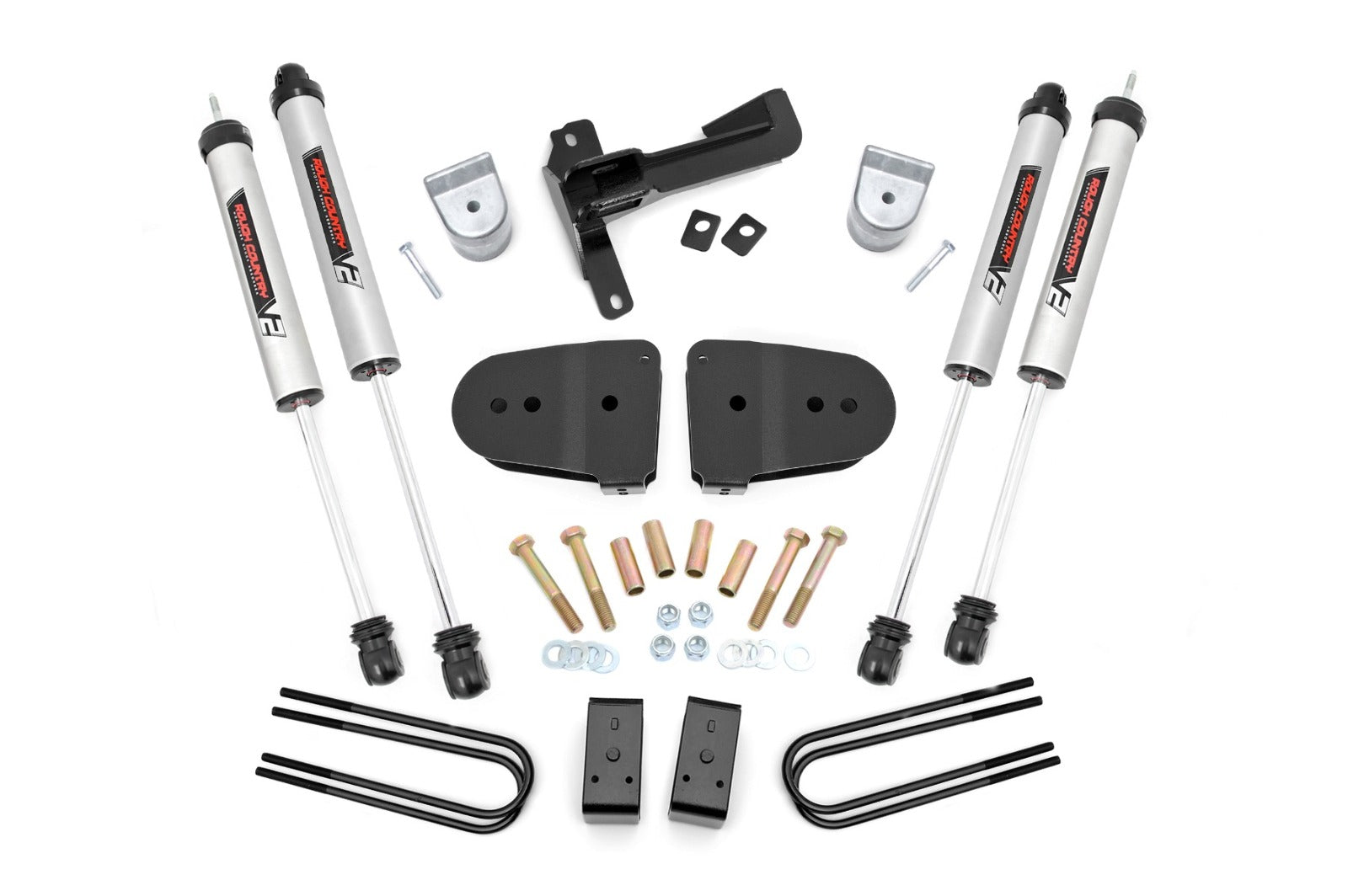 Rough Country 3 Inch Lift Kit V2 for Ford F-250 Super Duty 4WD 2023 -1