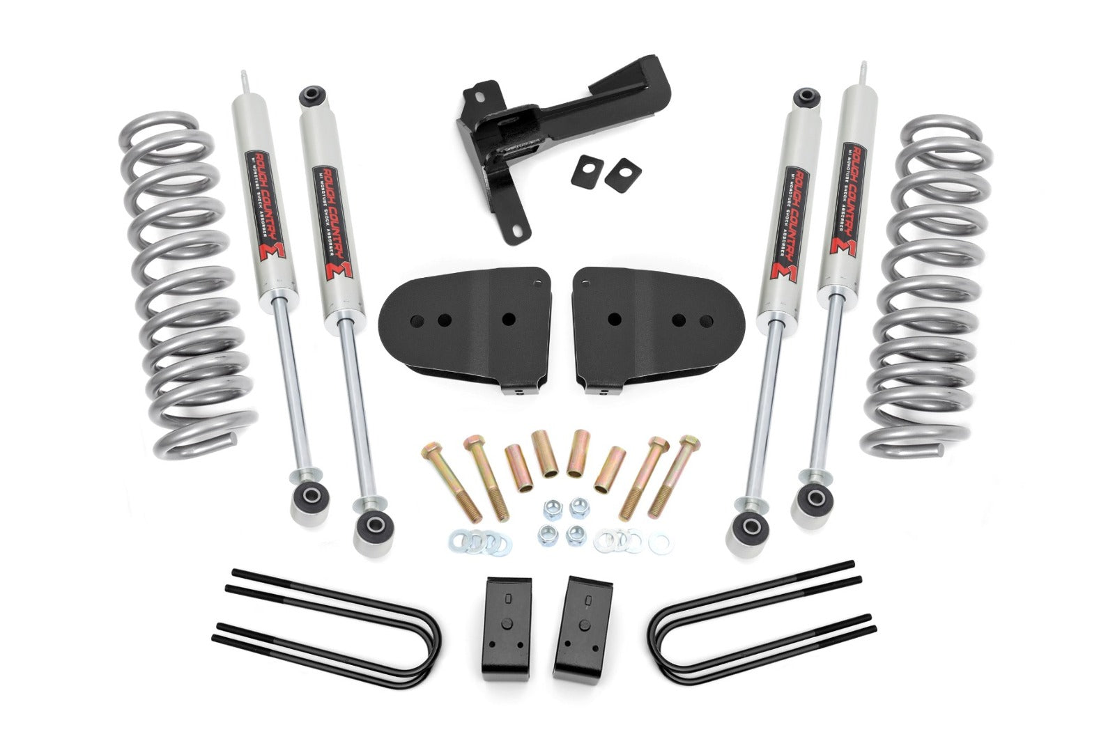 Rough Country 3" Lift Kit M1 Front Diesel Coils for Ford F-250 Super Duty 2023 -1
