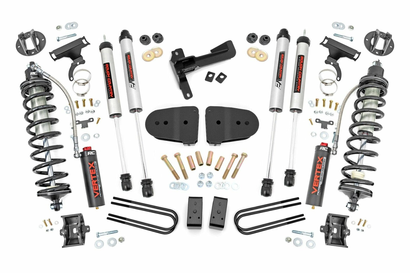 Rough Country 3" Coilover Conversion Lift Kit Gas for Ford F-250 Super Duty 2023 -1