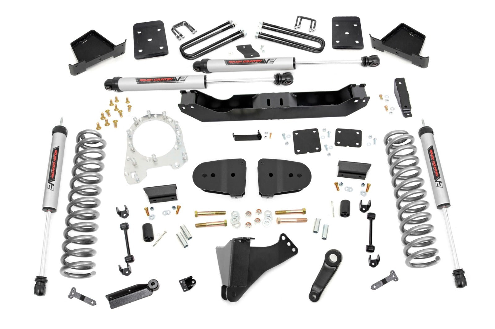 Rough Country 6" Lift Kit No OVLDS V2 for Ford F250/F350 SuperDuty 2023 -1