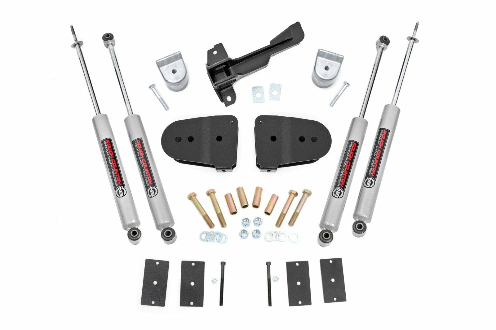 Rough Country 3 Inch Lift Kit Tremor N3 for Ford F250/F350 SuperDuty 4WD 2023 -1