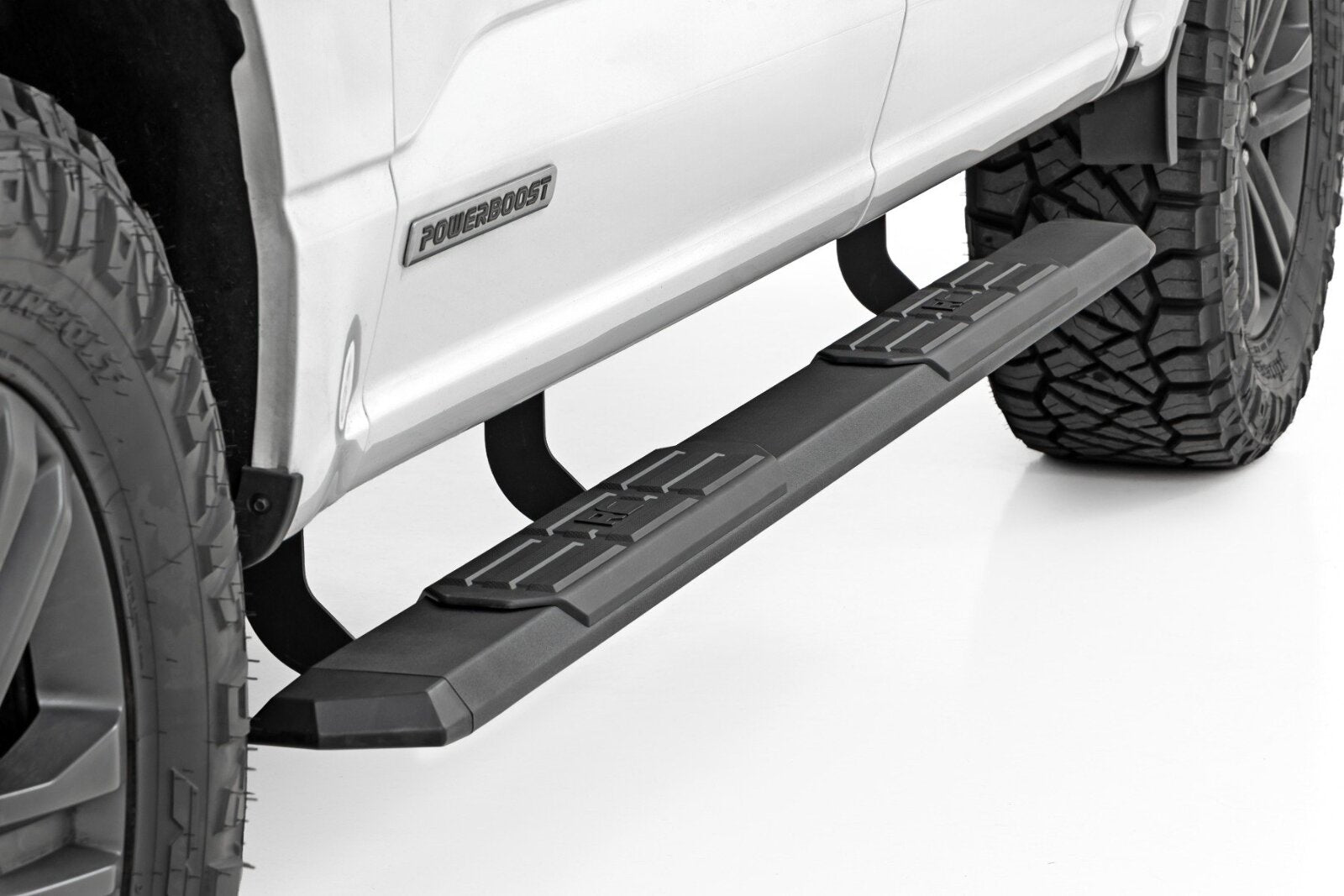 Rough Country TR2 Running Boards | for Ford F-150/F-250/F-350 2WD/4WD 15-26 45000