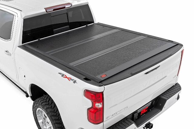 Hard Bed Cover 6'9" Bed Rail Caps Chevy/GMC 2500HD/3500HD 20-24 -1