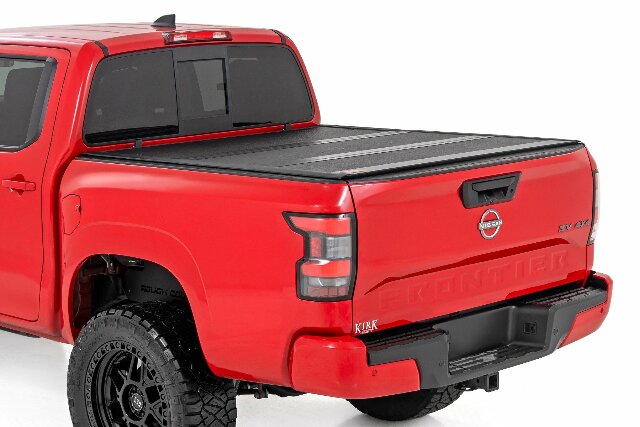 Low Profile 5' Bed Cover w/Cargo Mgmt Nissan Frontier 22-24 -1