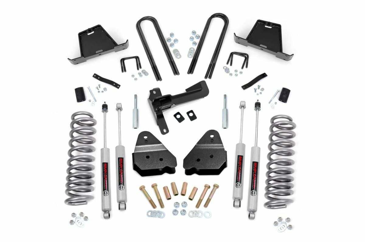 Rough Country 4.5in for Ford Suspension Lift Kit 05-07 F-250/350 4WD -1