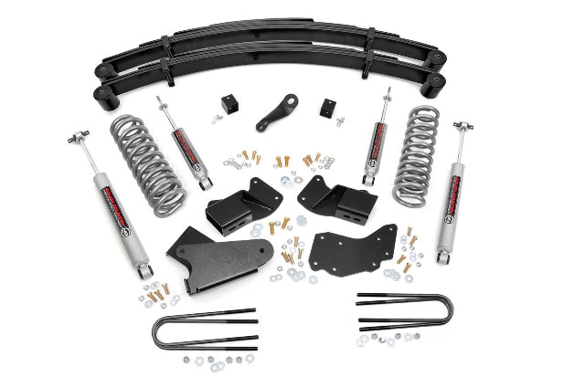 Rough Country for Ford Ranger 4" Suspension Lift Kit w/Rear Leaf Packs 83-97 -1