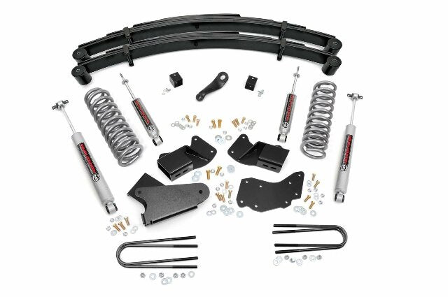 Rough Country 4" Lift Kit Rear Springs For Ford Bronco II 4wd 1984-1990 48530