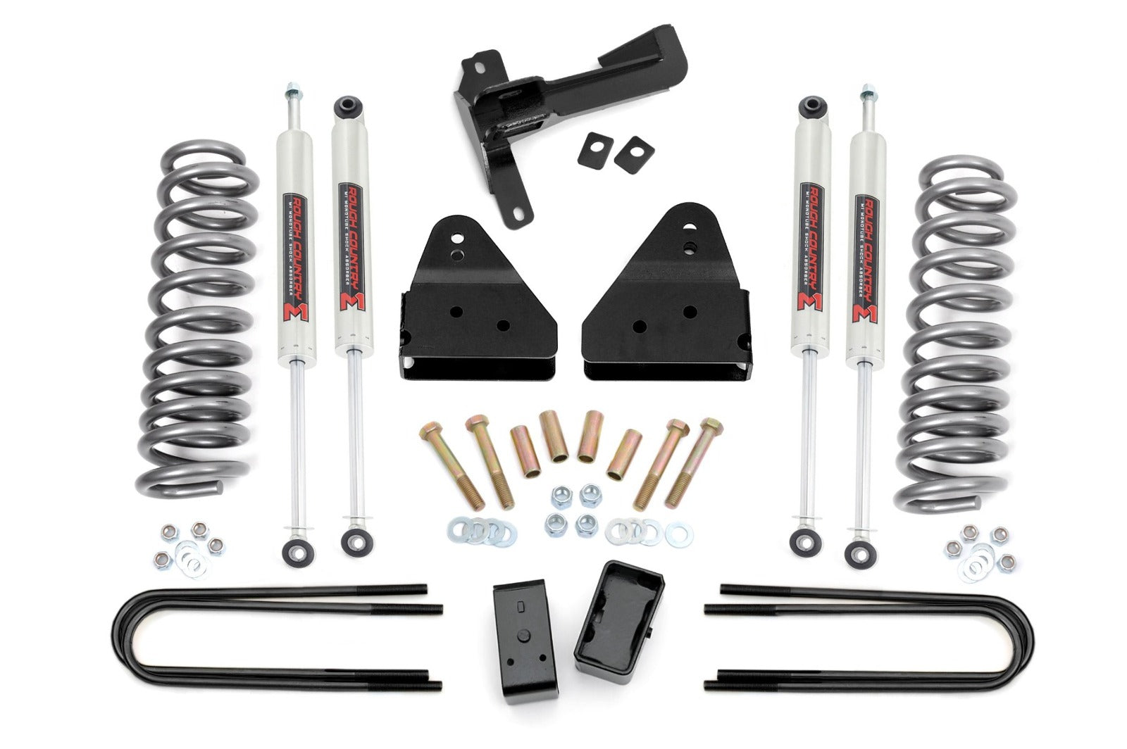 Rough Country 3" Lift Kit FR Springs M1 for Ford F250/F350 SuperDuty 05-07 -1