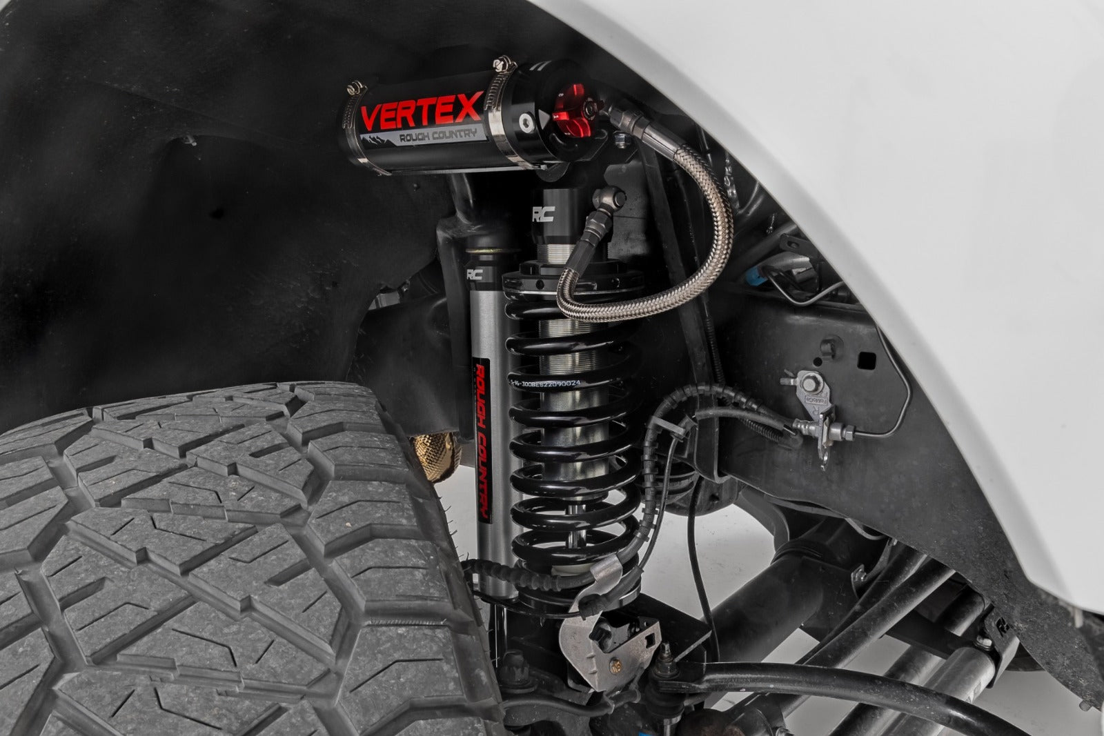 Rough Country 3" Lift Kit Coilover Conversion for Ford F250 Super Duty 4WD 05-07 -2