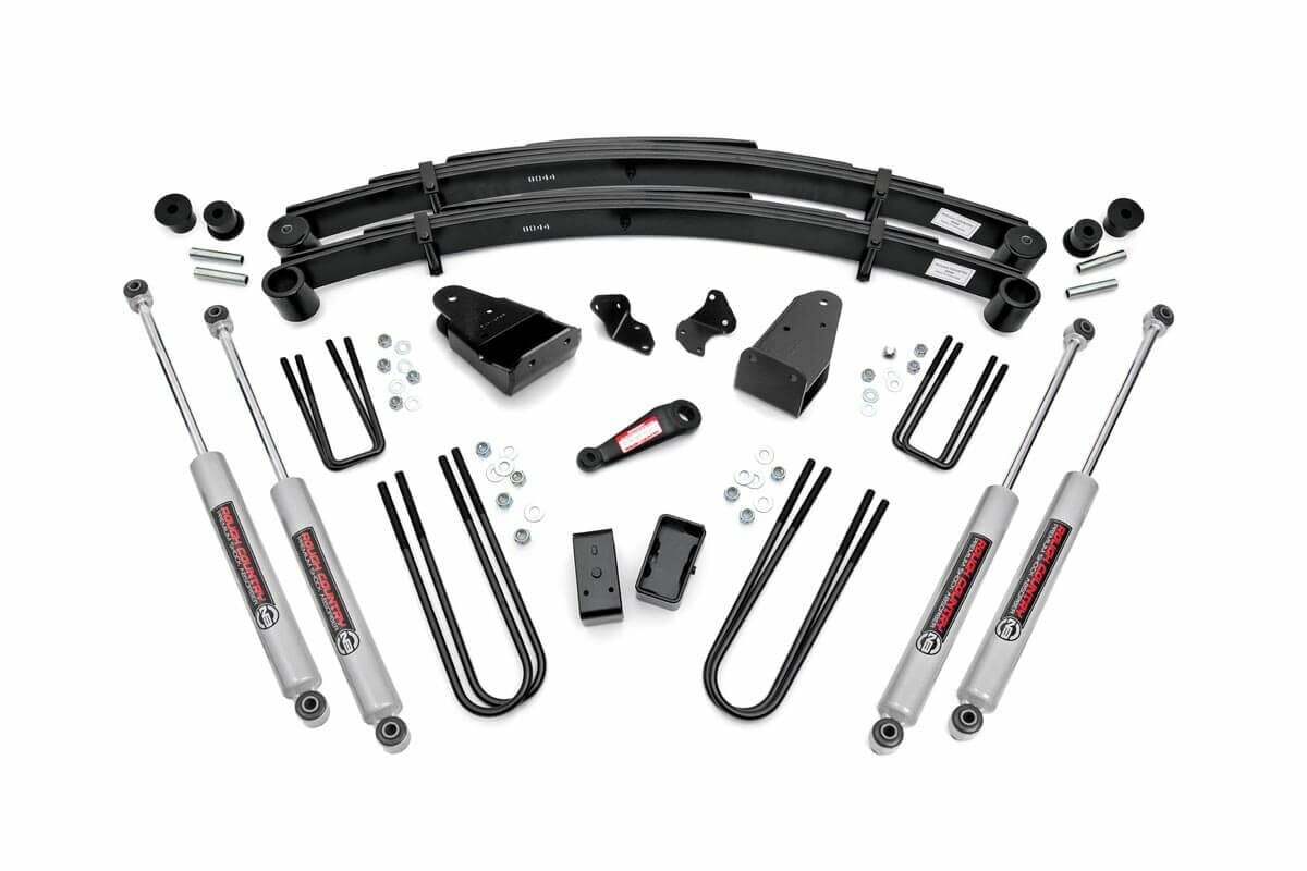 Rough Country 4 Inch Lift Kit For Ford F-250 4WD (1980-1986) -1