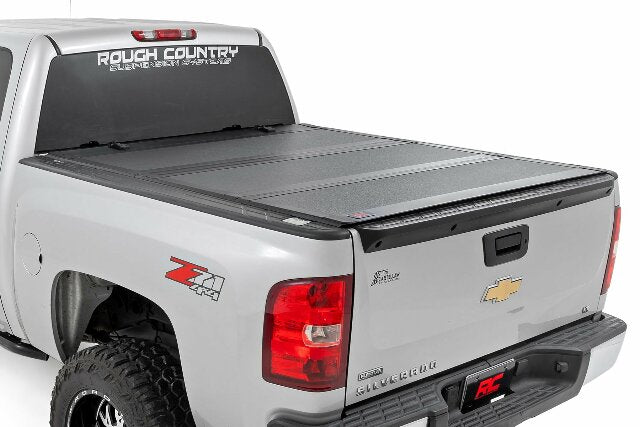 Tri-Fold Flip Bed Cover Tonneau 5'9" Bed Chevy/GMC 1500 07-14 -1