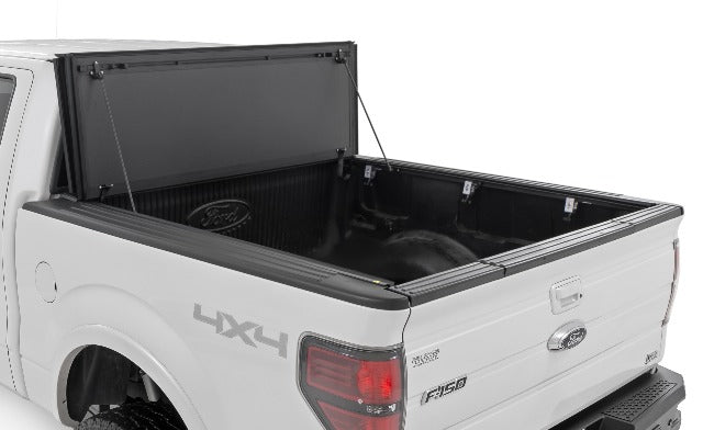 Hard Tri-Fold Flip Up Bed Cover 5'7" Bed Ford F-150 04-14 -2