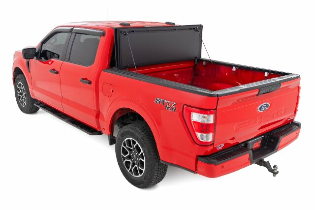 Hard Tri-Fold Flip Up Bed Cover 6'10" Bed Ford SuperDuty 08-16 49214651