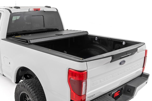 Hard Tri-Fold Flip Up Bed Cover 6'10" Bed Ford SuperDuty 17-23 -5