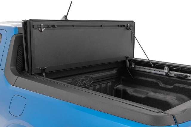 Hard Tri-Fold Flip Up Bed Cover 4'6" Ford Maverick 4WD 22-23 -2