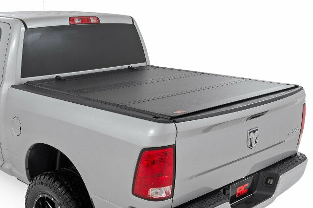 Hard Tri-Fold Flip Up Bed Cover 6'4" Ram 1500 10-18/2500 10-23 -1