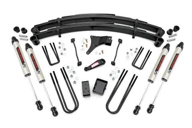 Rough Country 6" Lift Kit Rear Blocks V2 For Ford F-250/F-350 Super Duty 1999 49370