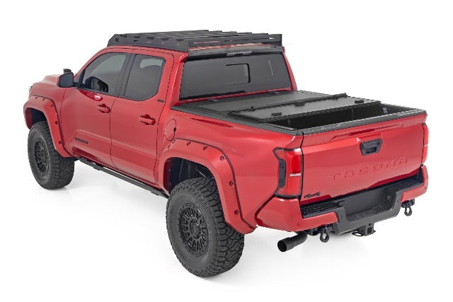 Hard Tri-Fold Flip Up 5' Bed Cover Toyota Tacoma 2024 -4