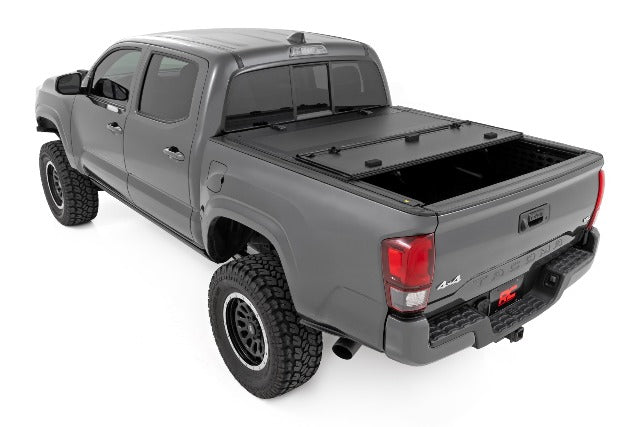 Hard Tri-Fold Flip Up Bed Cover 5' Bed Toyota Tacoma 16-23 -4