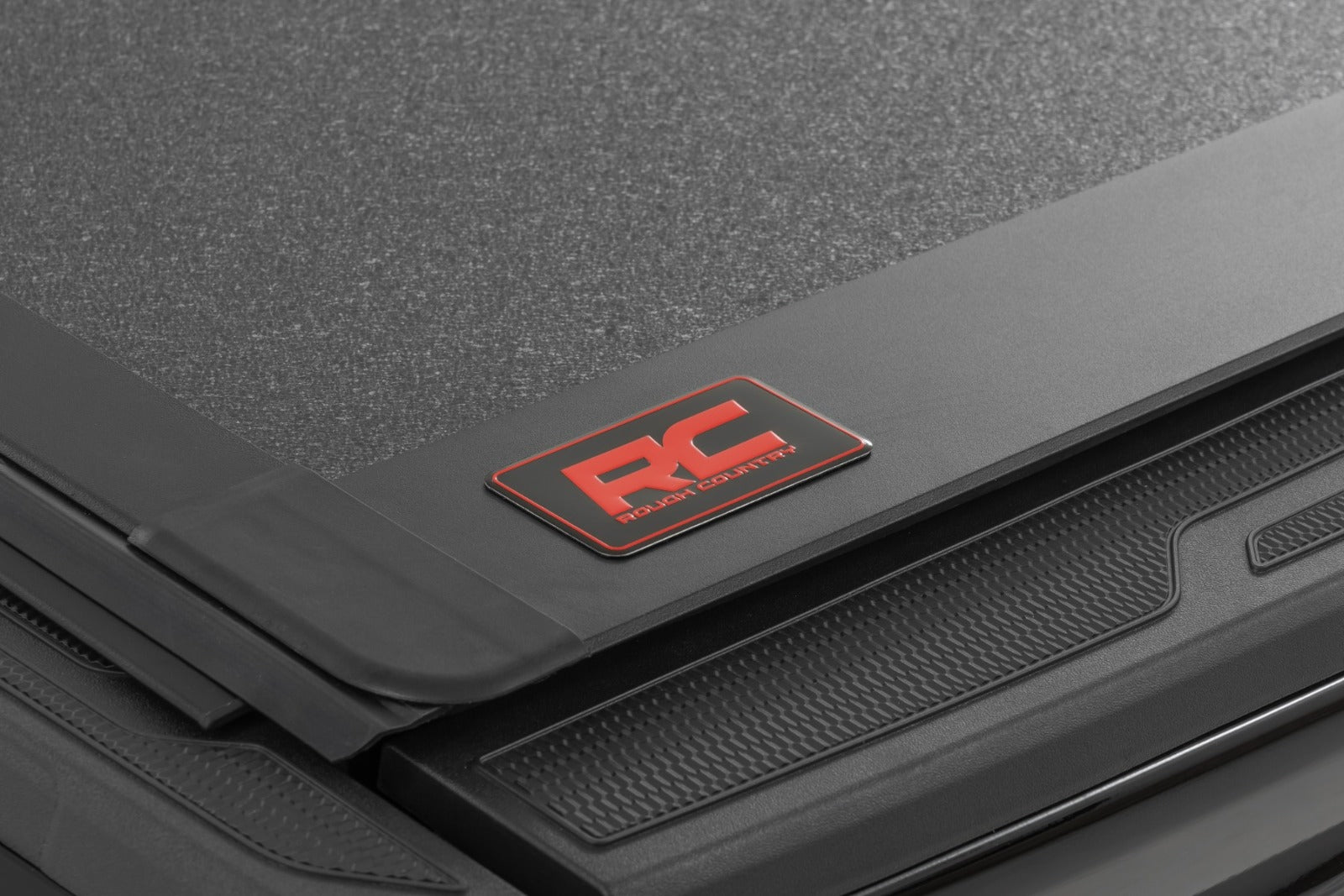 Rough Country Hard Tri-Fold Flip Up Bed Cover | 6' Bed | for Toyota Tacoma 24-25