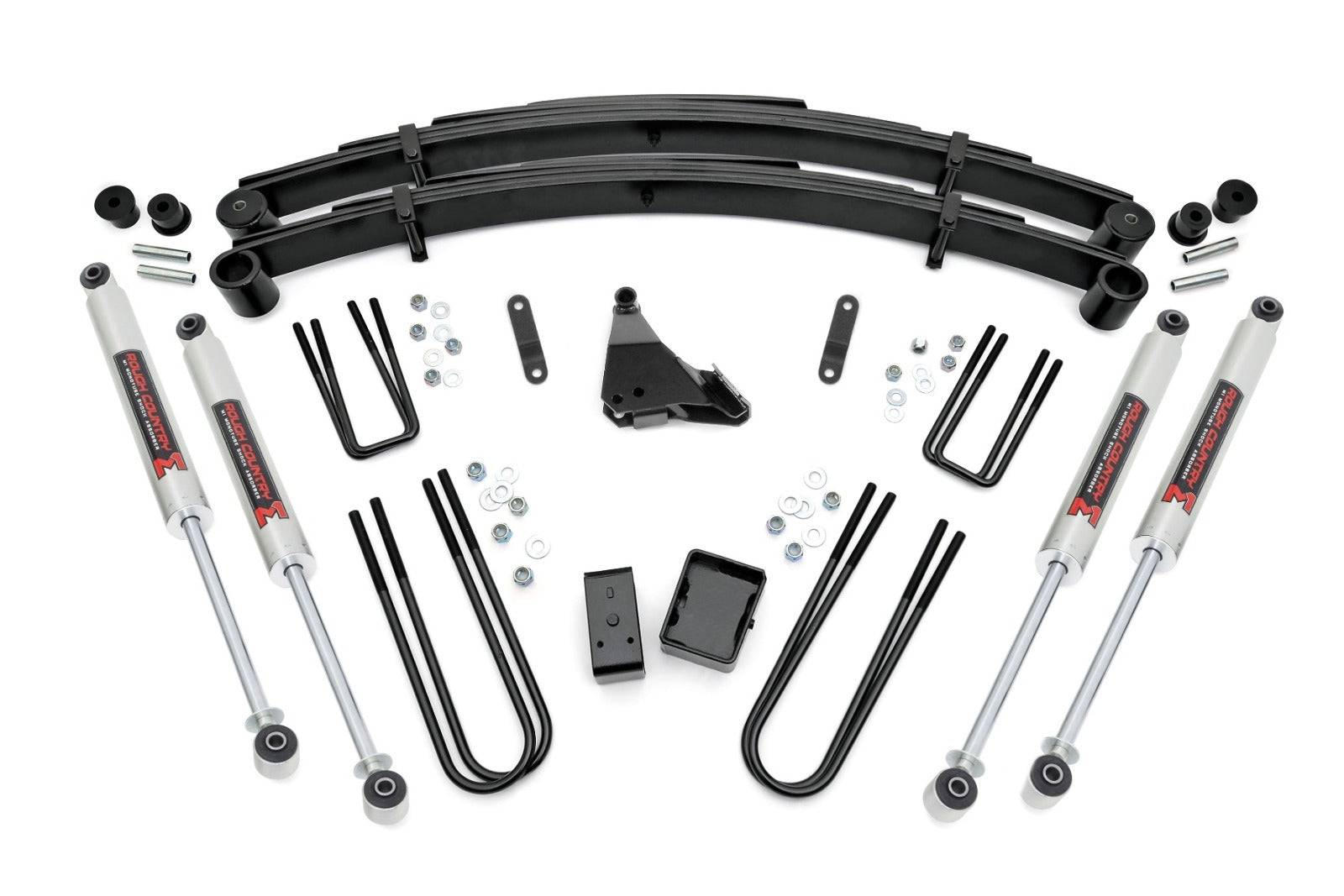 Rough Country 6 Inch Lift Kit Rear Blocks M1 For Ford SuperDuty 99-04 -1