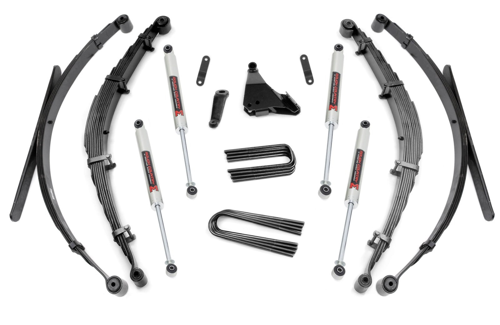 Rough Country 6 Inch Lift Kit Rear Springs M1 For Ford SuperDuty99-04 -1