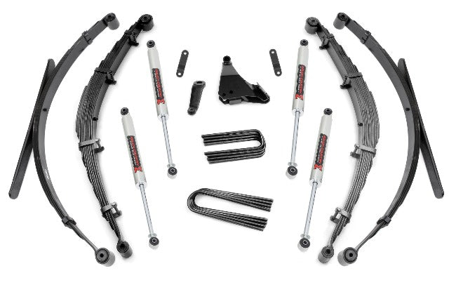 Rough Country 6 Inch Lift Kit Rear Springs M1 For Ford SuperDuty99-04 49740