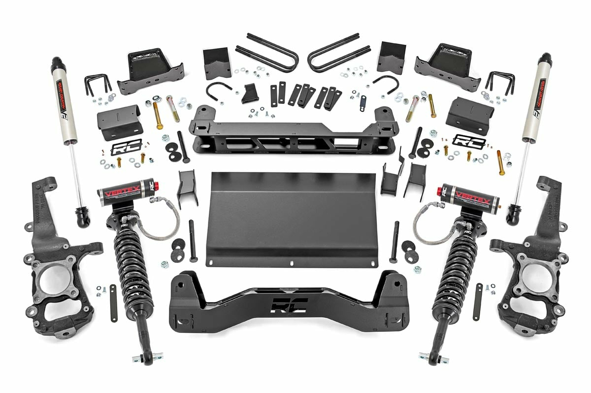 Rough Country 6 Inch Lift Kit Vertex/V2 for Ford F-150 4WD 2024-2025 -1