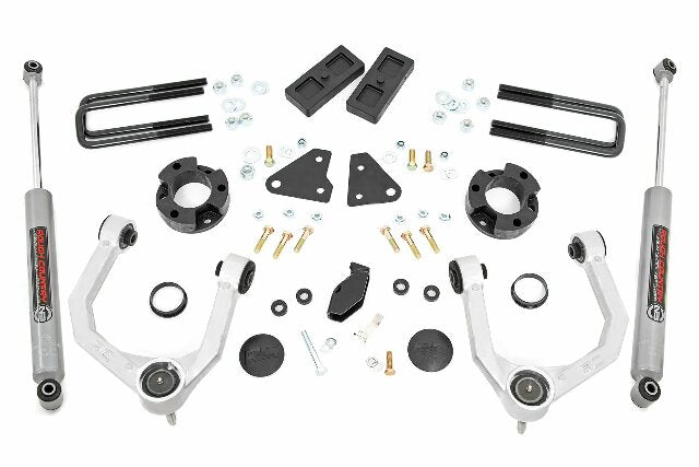 Rough Country 3.5 Inch Lift Kit N3 w/Steel Knuckle for Ford Ranger 4wd 19-25 500011