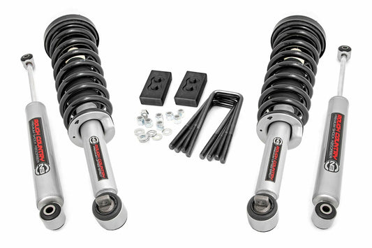 Rough Country 2in for Ford Leveling Lift Kit | N3 Struts & N3 Shocks 14-20 F-150