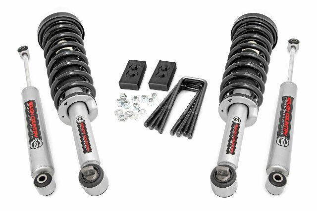 2in Ford Leveling Lift Kit N3 Struts & N3 Shocks 14-20 F-150