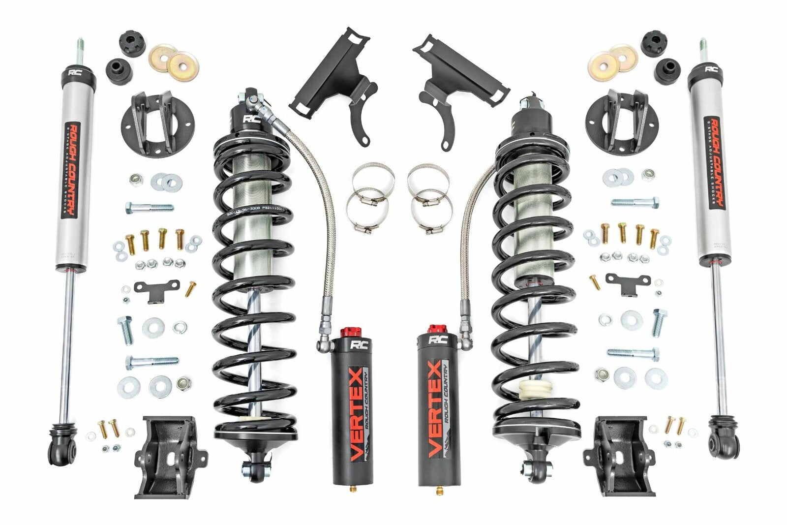 Rough Country 6" Coilover Conversion Kit Vertex/V2 For Ford SuperDuty 17-22 -1