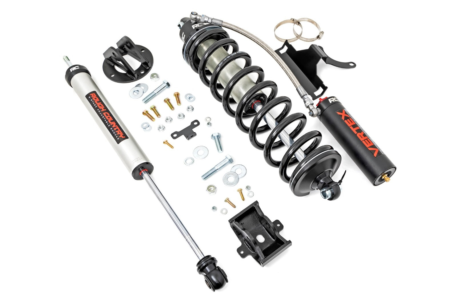 Rough Country 3" Coilover Conversion Kit Diesel for Ford F250 Super Duty 05-22 -2