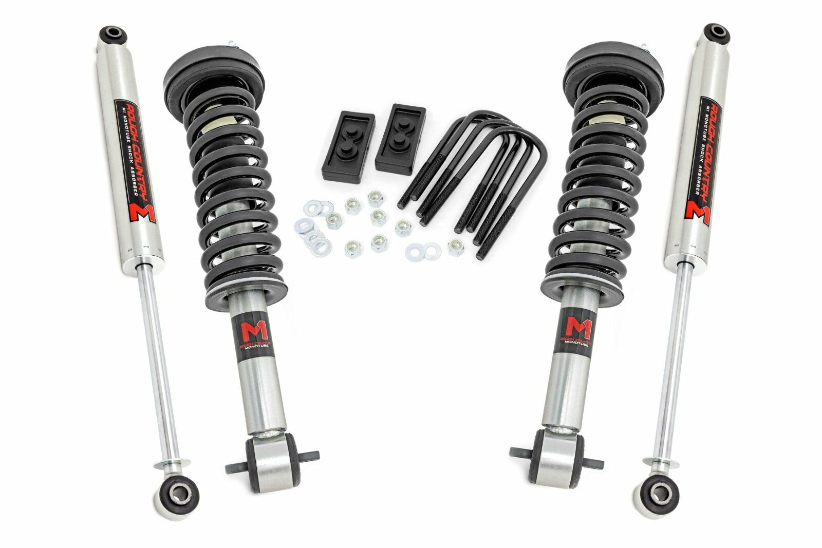 Rough Country 2" Lift Kit M1 Struts/M1 For Ford F-150 4WD 2014-2020 -1