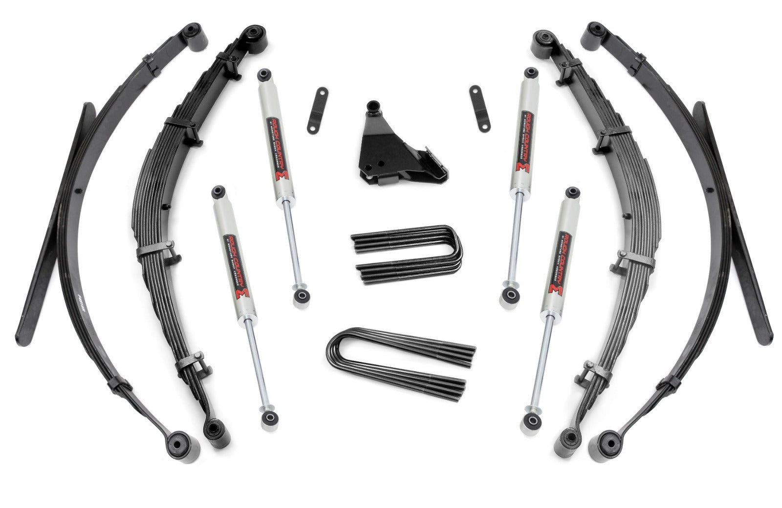 Rough Country 4 Inch Lift Kit Rear Springs M1 For Ford SuperDuty1999-2004 -1