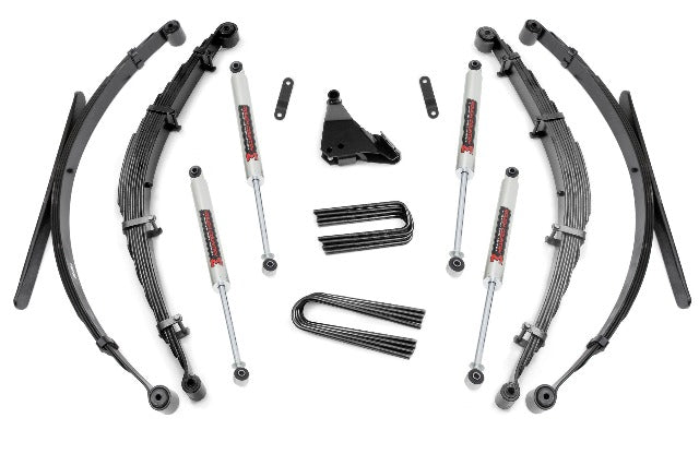 Rough Country 4 Inch Lift Kit Rear Springs M1 For Ford SuperDuty1999-2004 50140