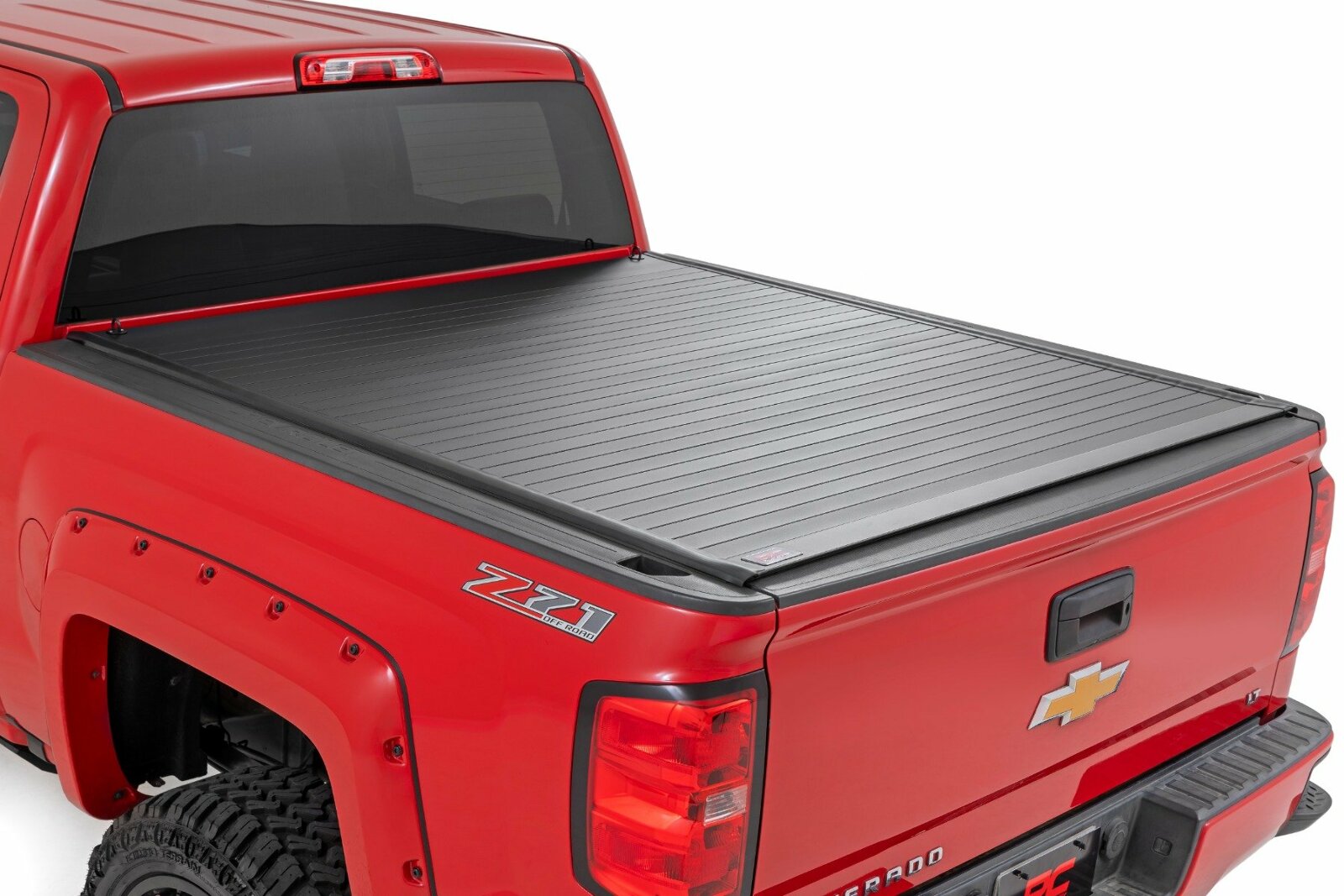 Rough Country Hard Roll Up Bed Cover | 5'9" Bed | Chevy/GMC 1500 14-18 & Classic -1