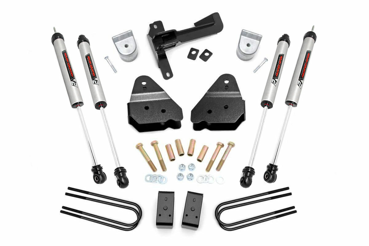 Rough Country 3 Inch Lift Kit V2 for Ford Super Duty 4WD 2017-2022 50270 -1