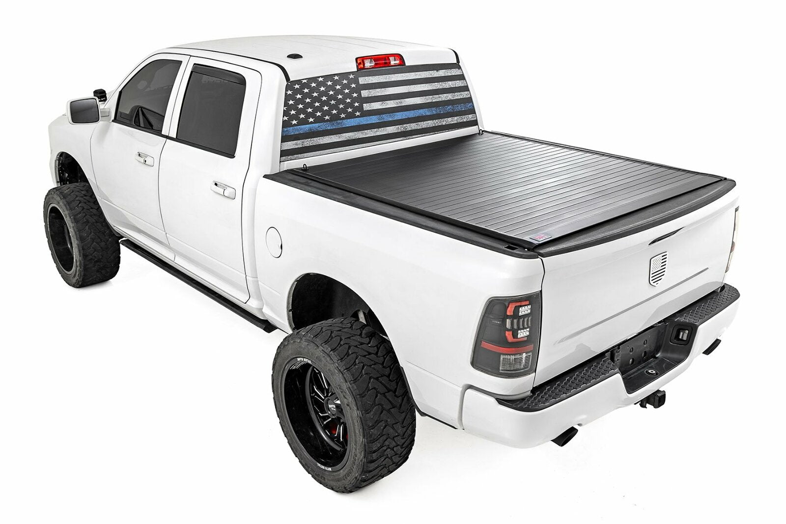 Rough Country Hard Roll Up Cover | 5'7" Bed | for Ram 1500 09-18 -3