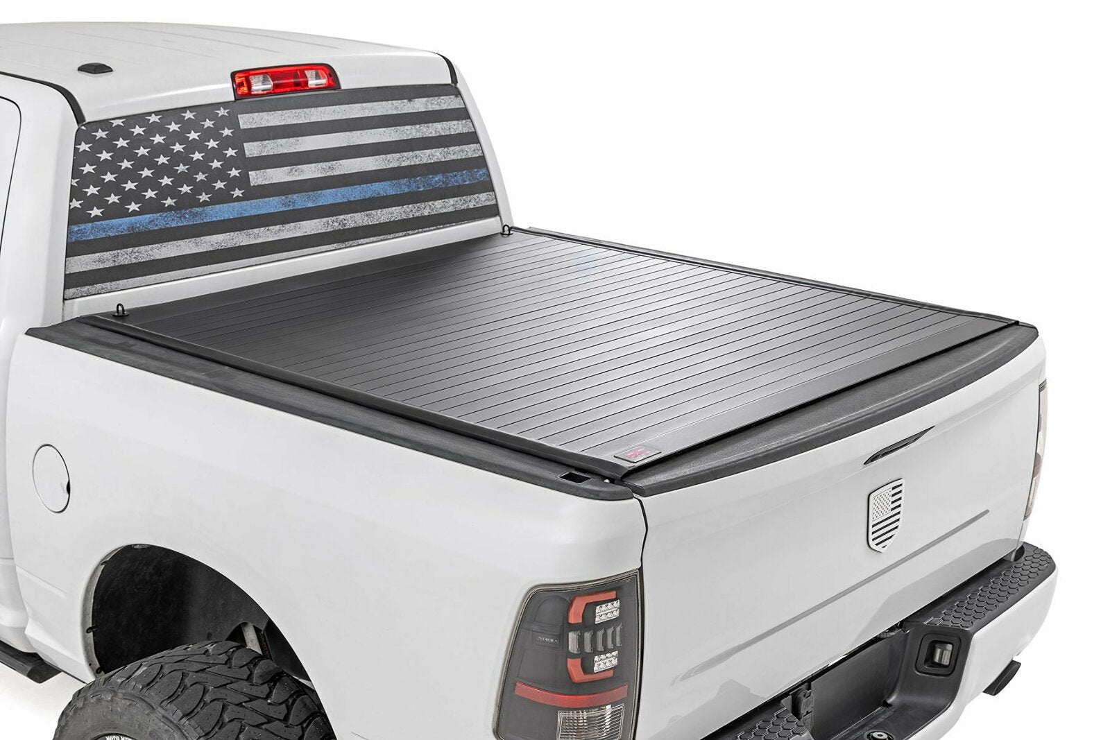 Rough Country Hard Roll Up Cover | 5'7" Bed | for Ram 1500 09-18 -1