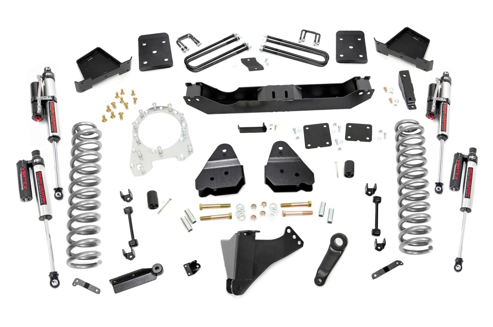 Rough Country 6in for Ford Lift Kit Vertex 17-19 F-250 4WD w/Overloads Diesel -1