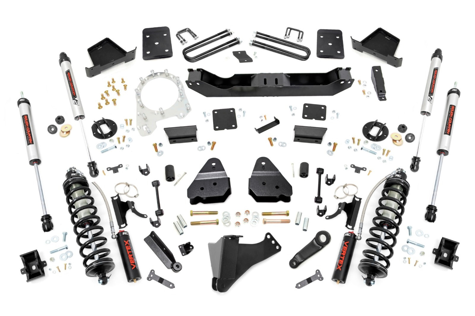 Rough Country 6" Lift Kit Diesel OVLD C/O V2 For Ford SuperDuty 17-22 50356